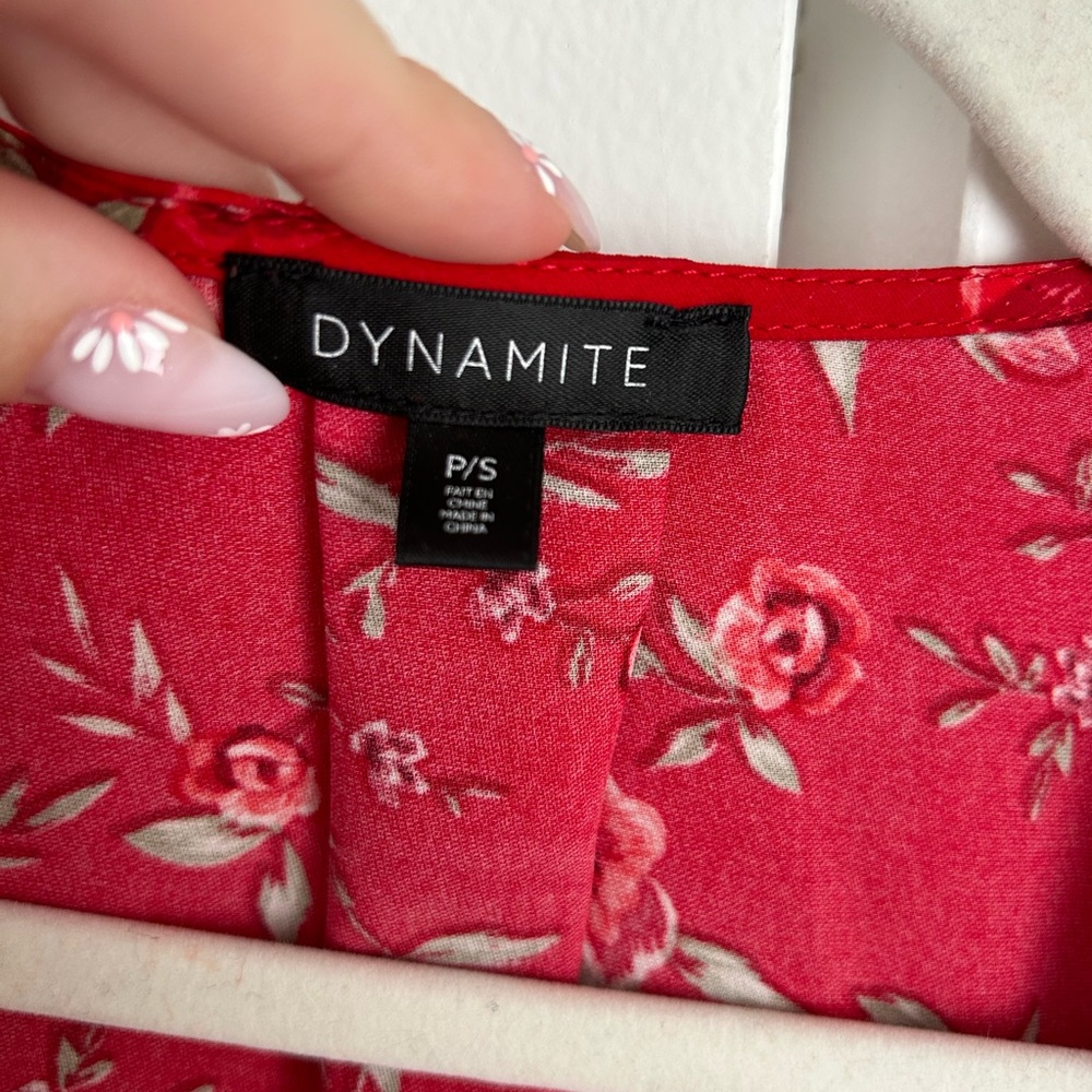 Dynamite Wrap Top - Picture 2 of 3